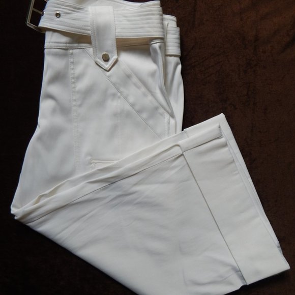 CACHE Cuffed Cropped Pants Exclusive of Decoration - Picture 7 of 8